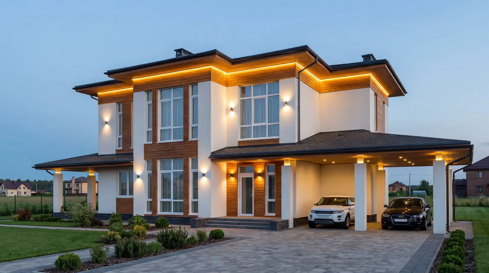 Двухэтажные дома — кадр 5